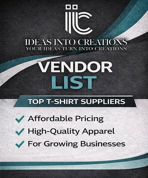 The Beginner’s T-Shirt Vendor List 2026: No-License Suppliers for Small Business Owners
