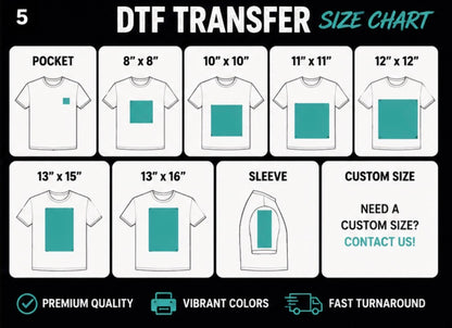 Custom DTF Transfers – Upload Your Design