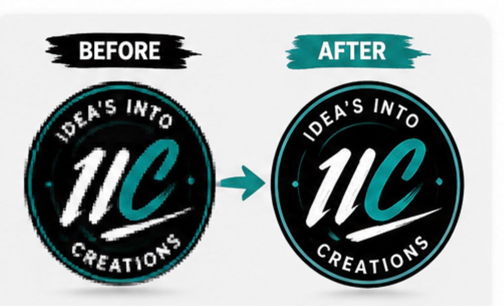 Logo Cleanup & Vector Conversion