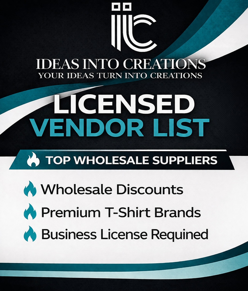 The Premium T-Shirt Vendor List 2026: Licensed Wholesale Suppliers for Serious Apparel Brands