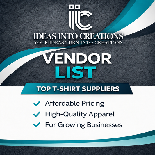 The Beginner’s T-Shirt Vendor List 2026: No-License Suppliers for Small Business Owners